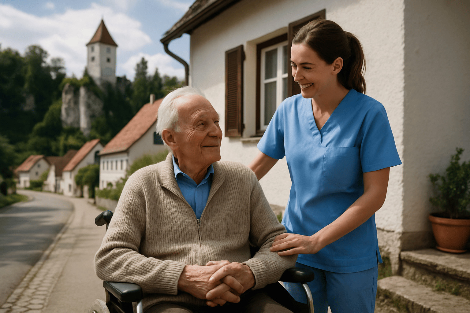 24h Pflege in Rechtenstein – Pflegekraefte-Polen.com