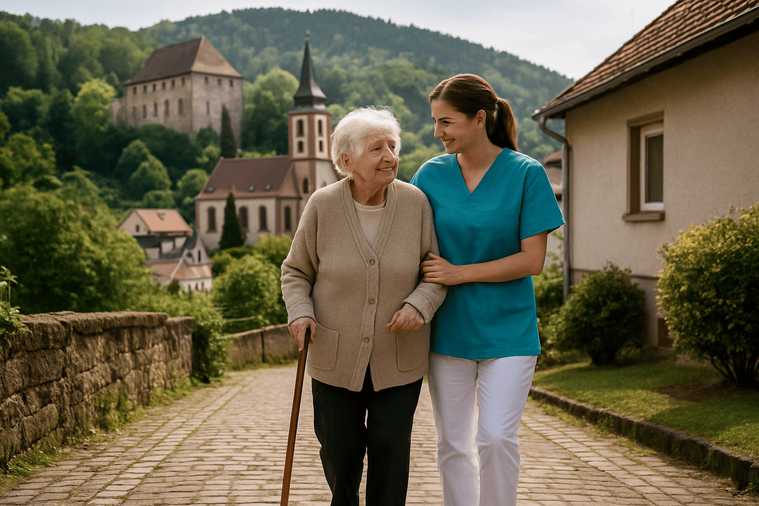 Betreuungskräfte in Binau – Pflegekraefte-Polen.com