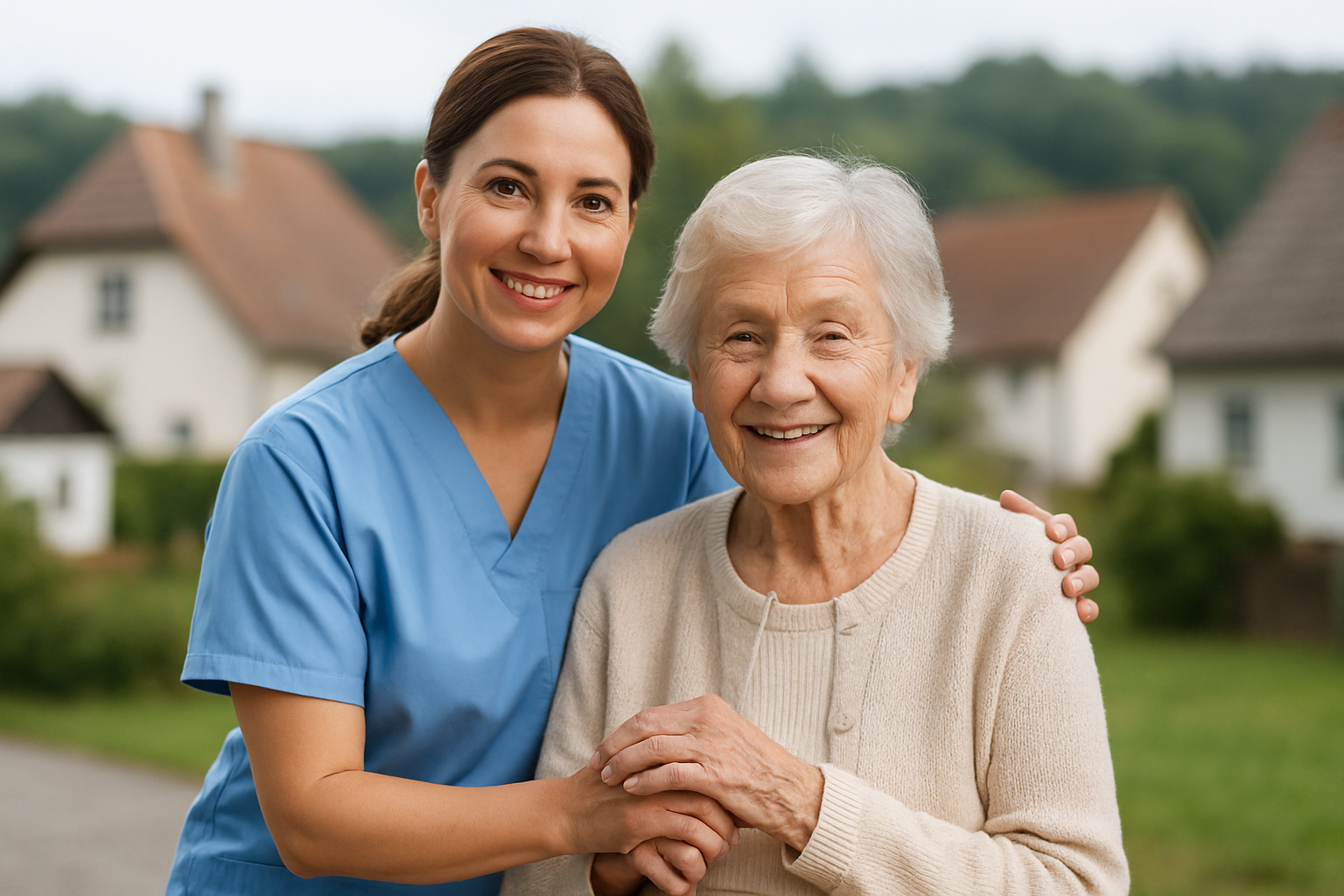 Pflegekräfte in Berghülen