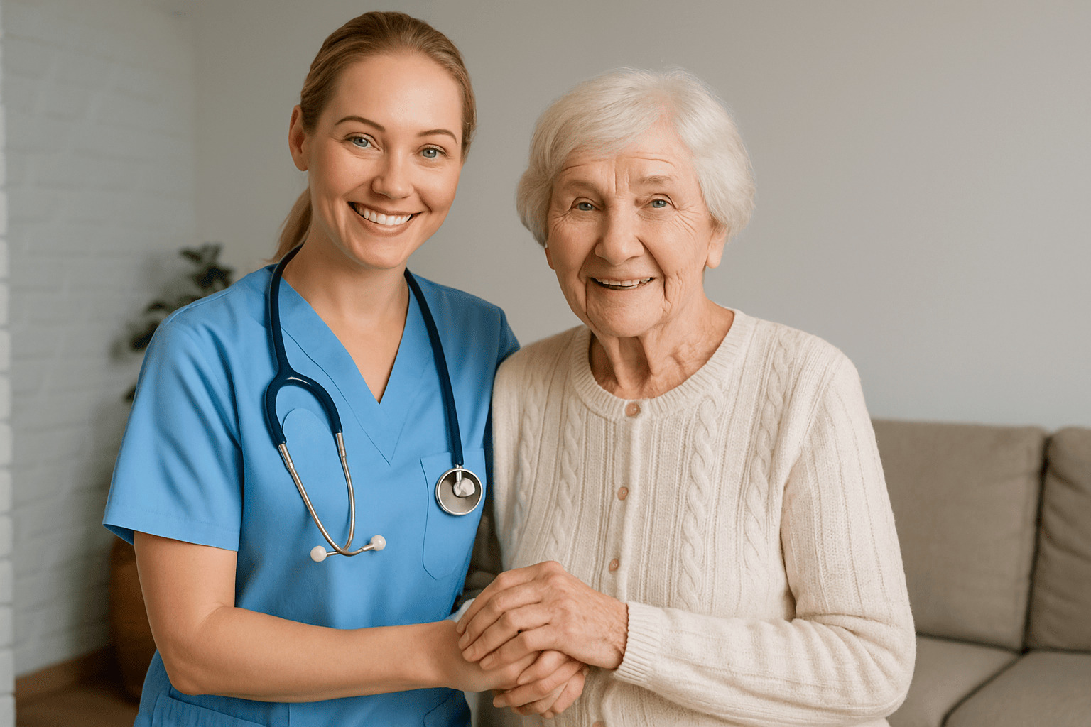 Pflegekräfte in Blaustein