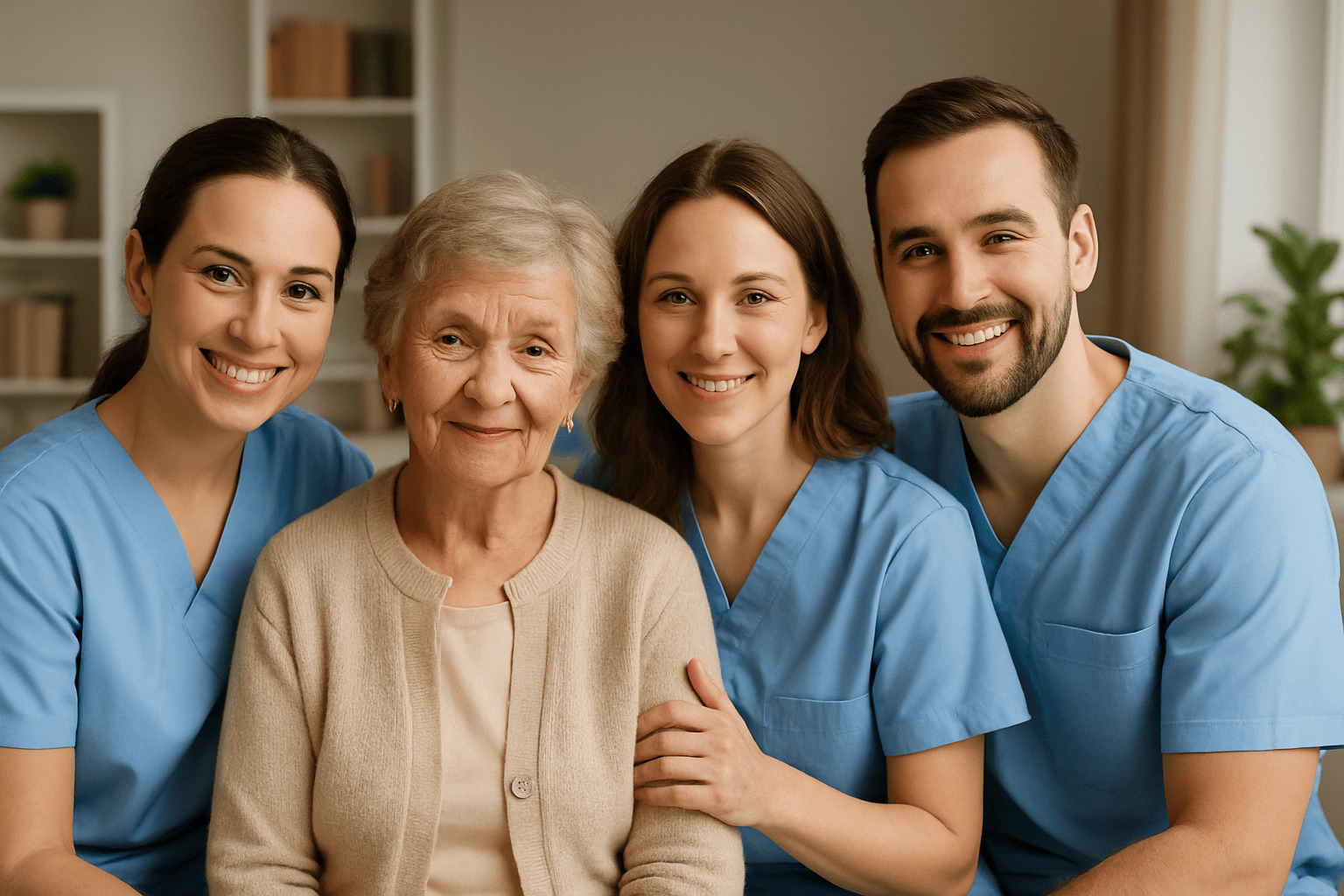 Pflegekräfte in Eschach