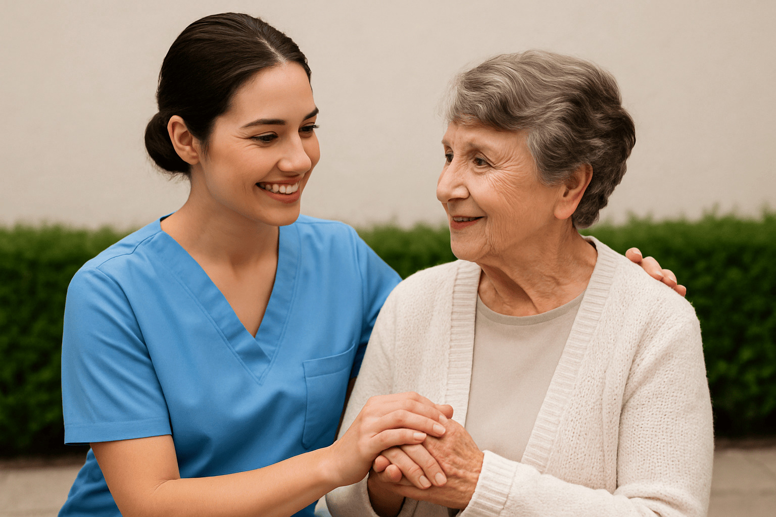 Pflegekräfte in Graben