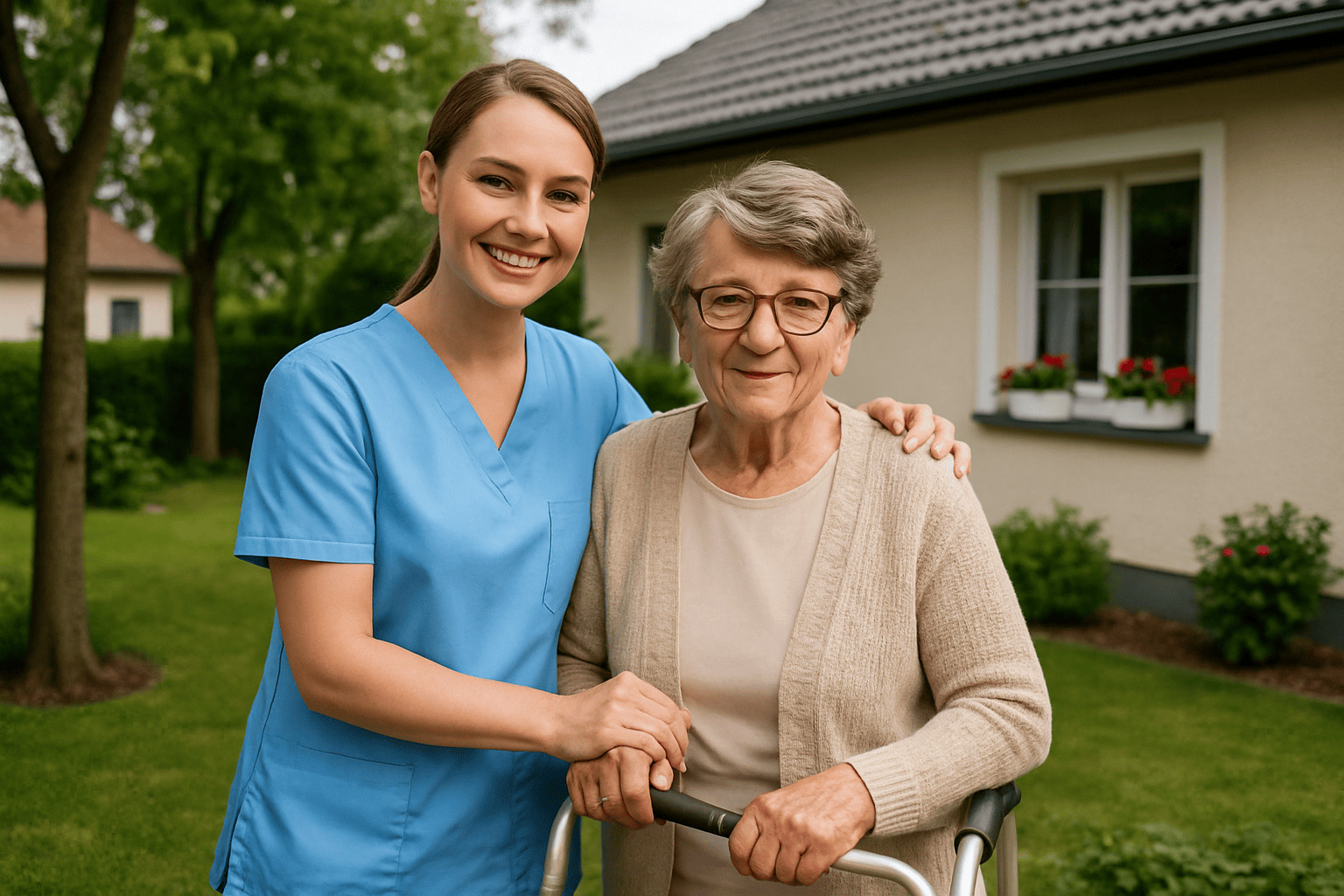 Pflegekräfte in Heuchlingen