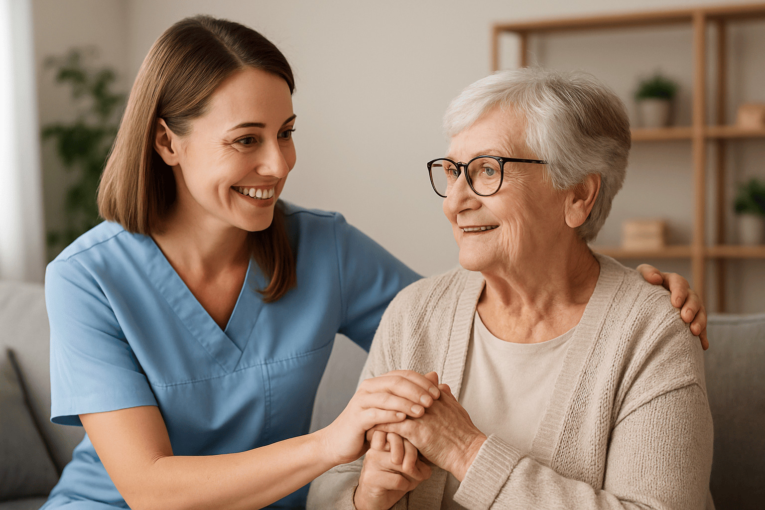 Qualifizierte Pflegekräfte und professioneller Service