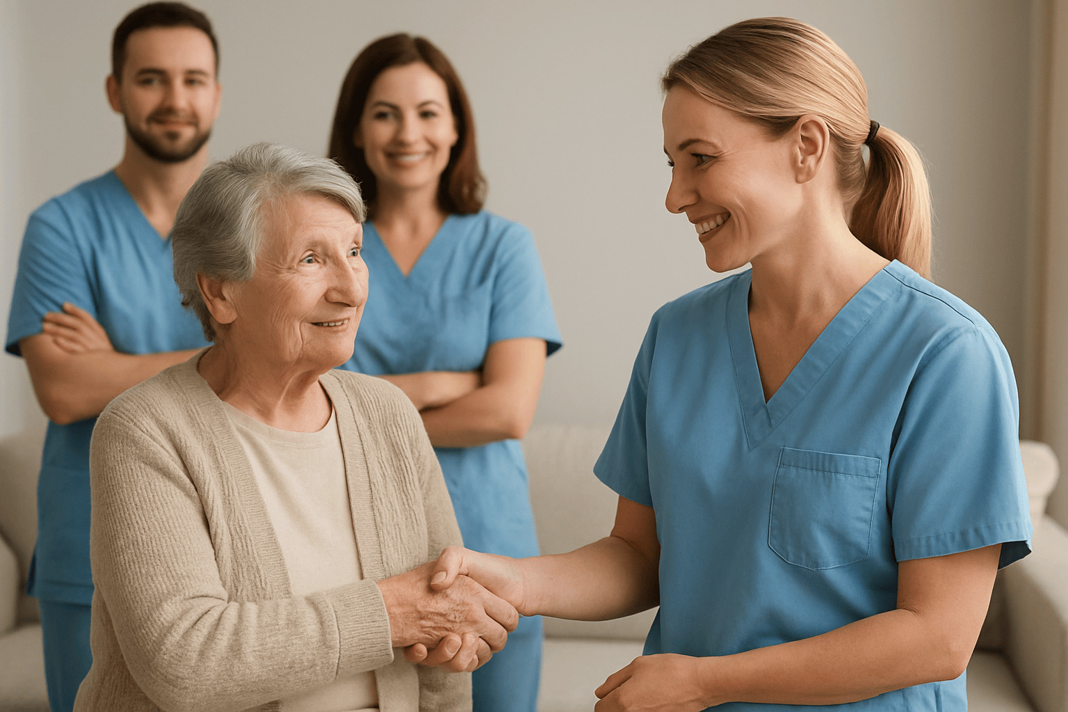 Pflegekräfte in Mainhardt