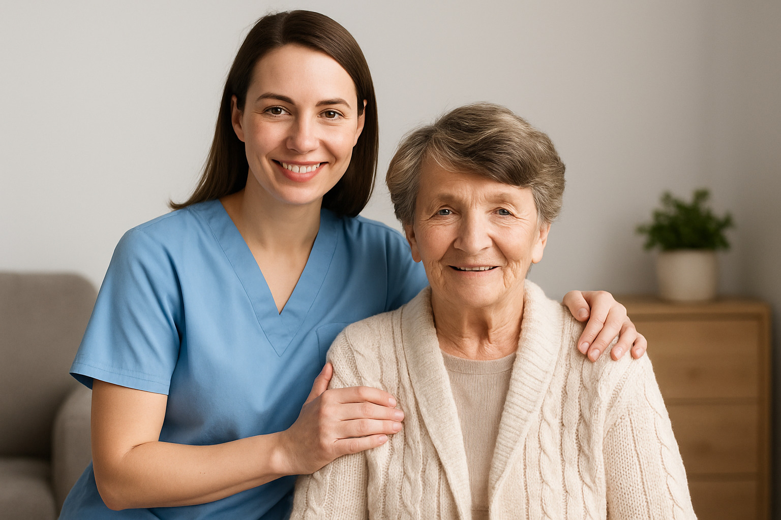 Pflegekräfte in Rosenfeld