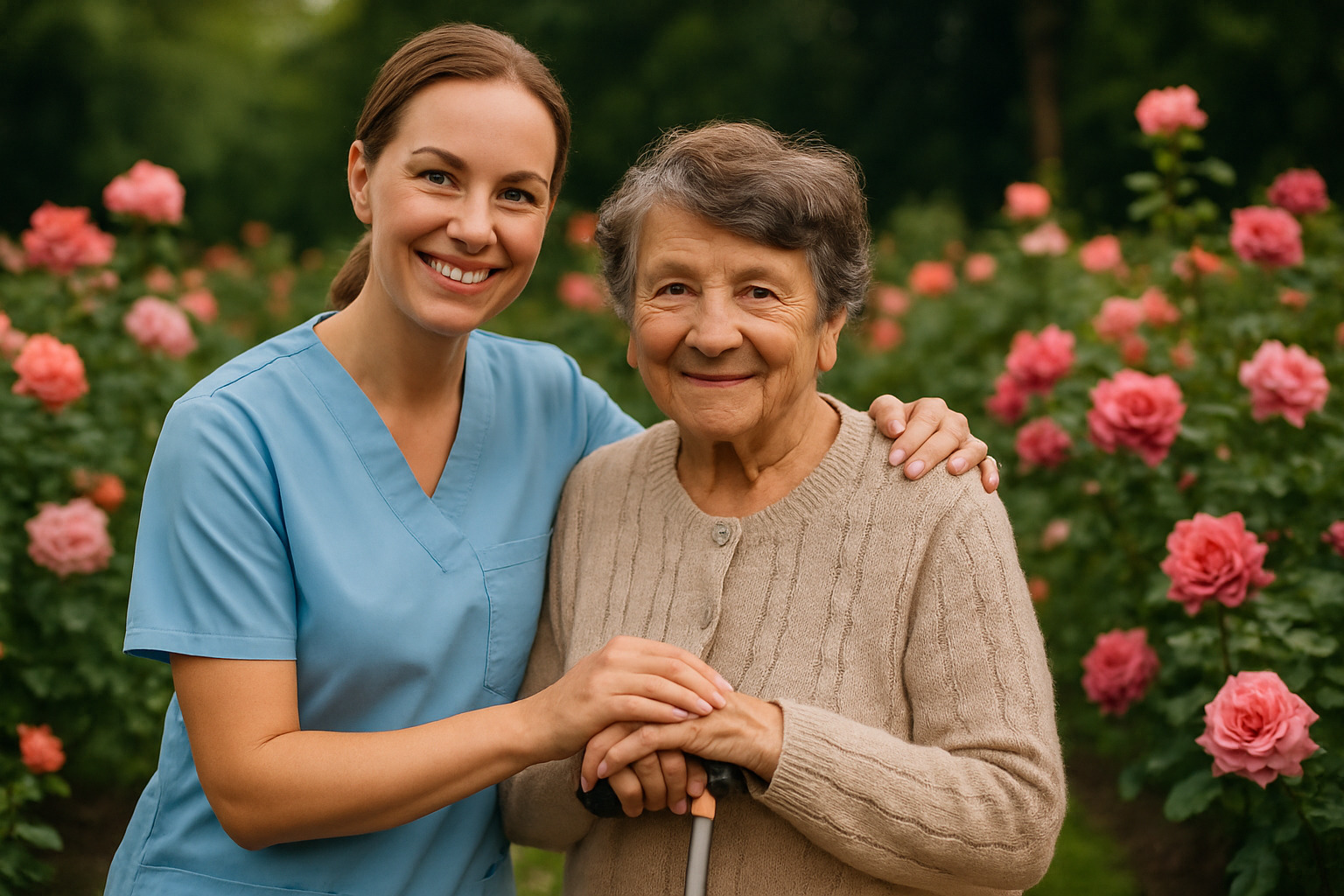 Pflegekräfte in Rosengarten