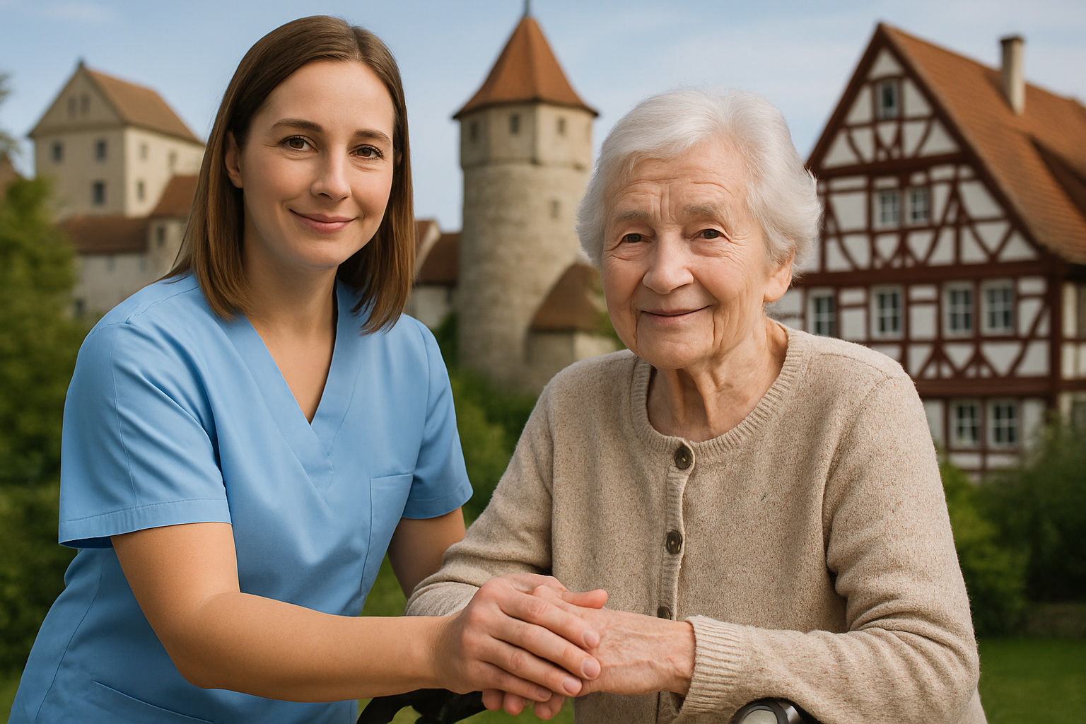 Pflegekräfte in Vellberg