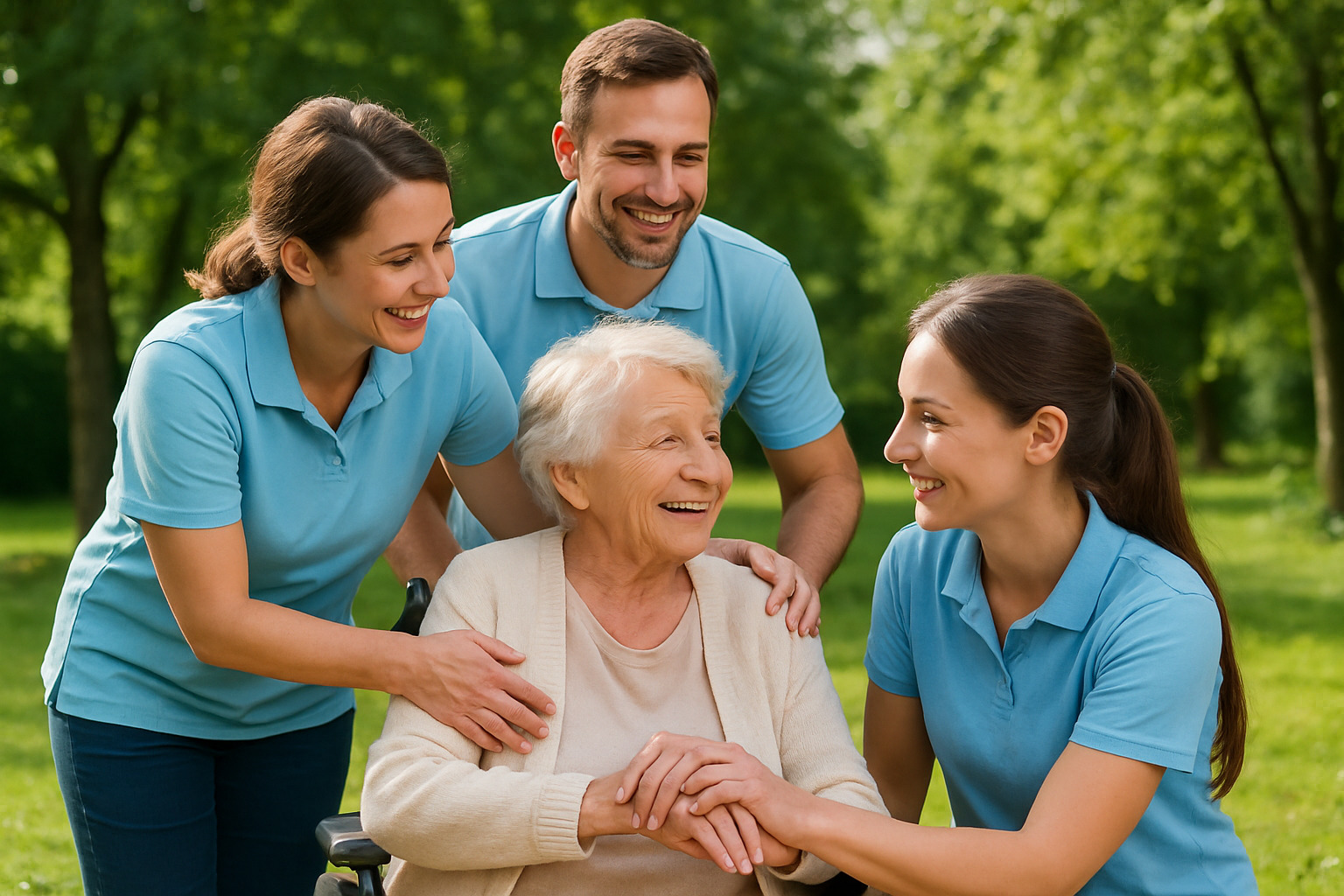 Pflegekräfte in Wiesensteig