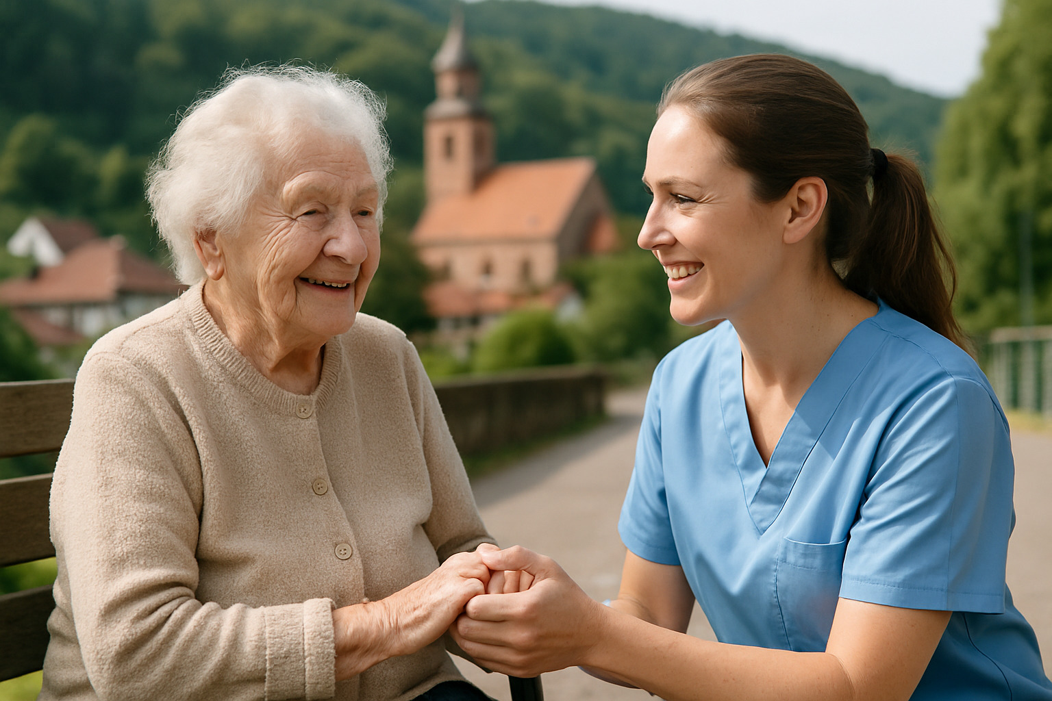 Seniorenbetreuung in Binau – Pflegekraefte-Polen.com