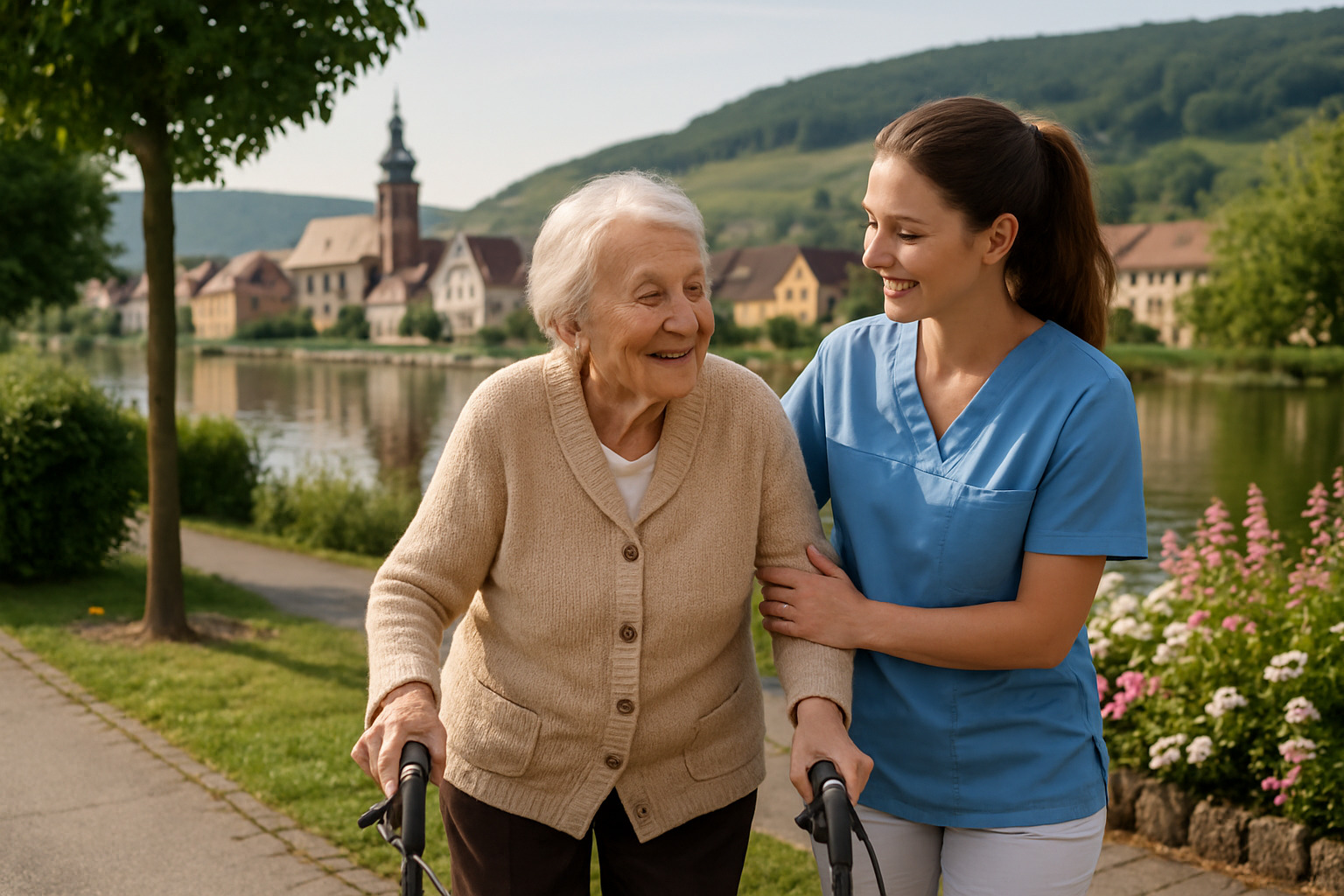 Seniorenbetreuung in Erlenbach – Pflegekraefte-Polen.com