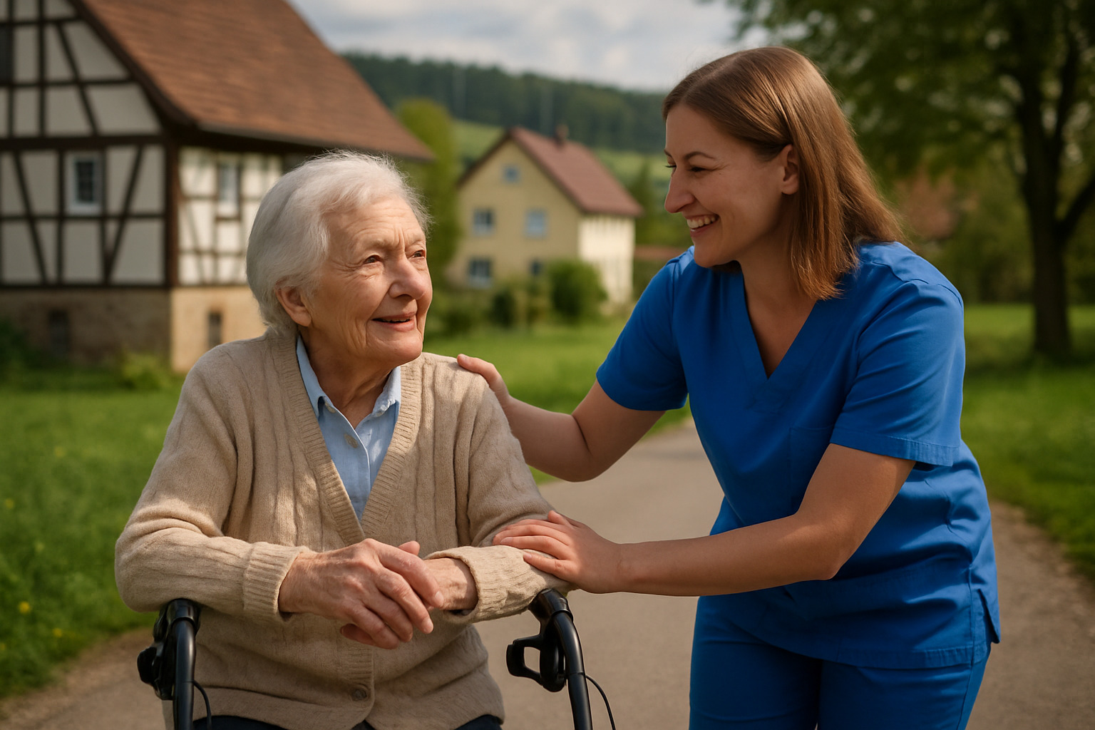 Seniorenbetreuung in Grömbach – Pflegekraefte-Polen.com