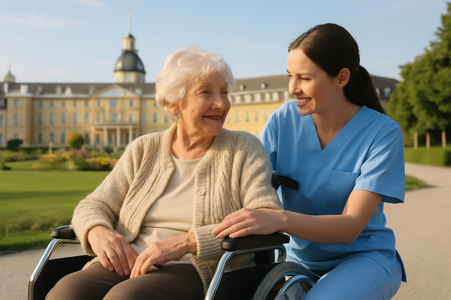Seniorenbetreuung in Karlsruhe – Pflegekraefte-Polen.com