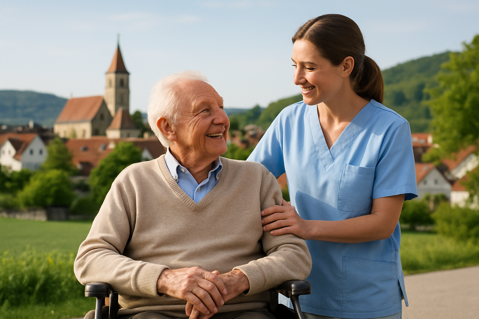 Seniorenbetreuung in Ofterdingen – Pflegekraefte-Polen.com