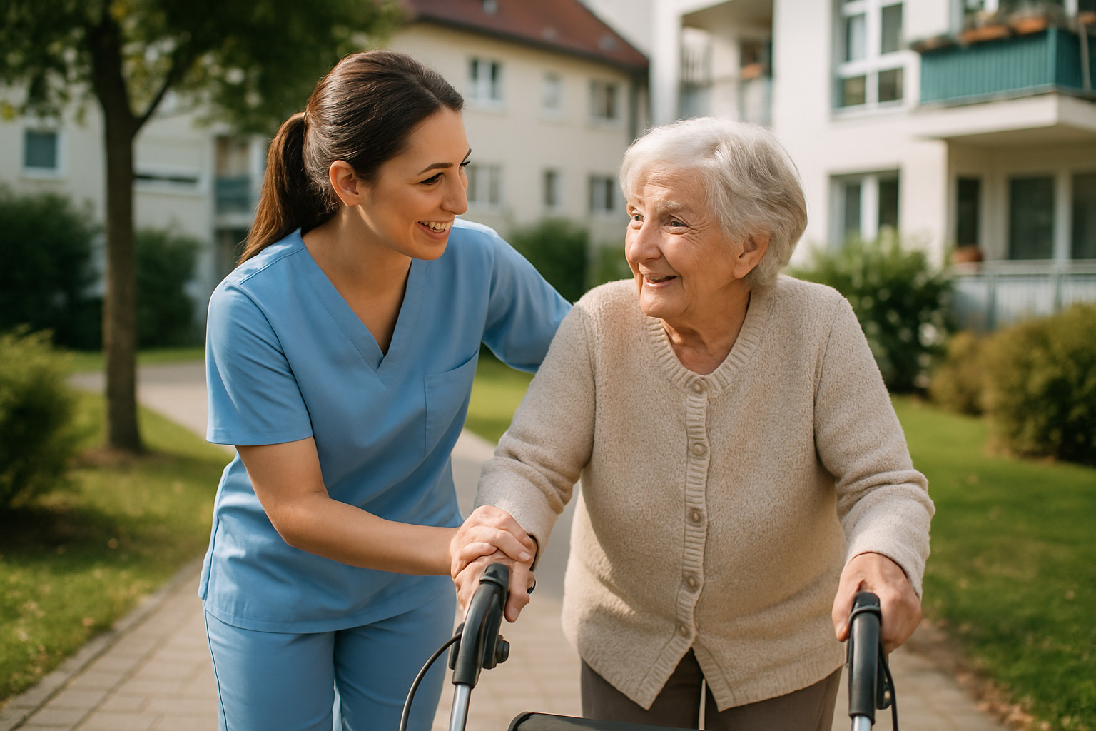 Seniorenbetreuung in Ostfildern – Pflegekraefte-Polen.com
