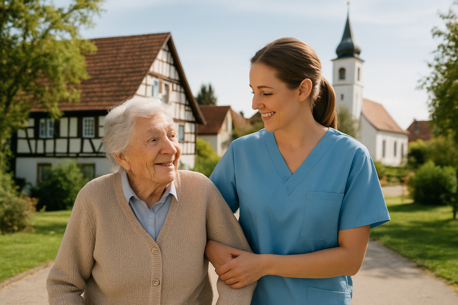Seniorenbetreuung in Täferrot – Pflegekraefte-Polen.com