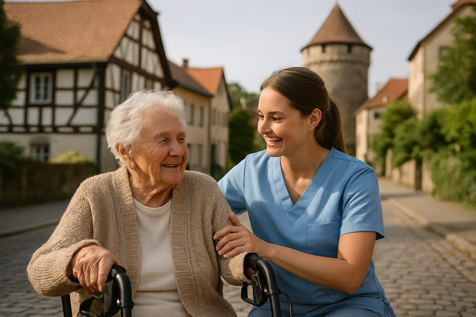 Seniorenbetreuung in Waldenburg – Pflegekraefte-Polen.com