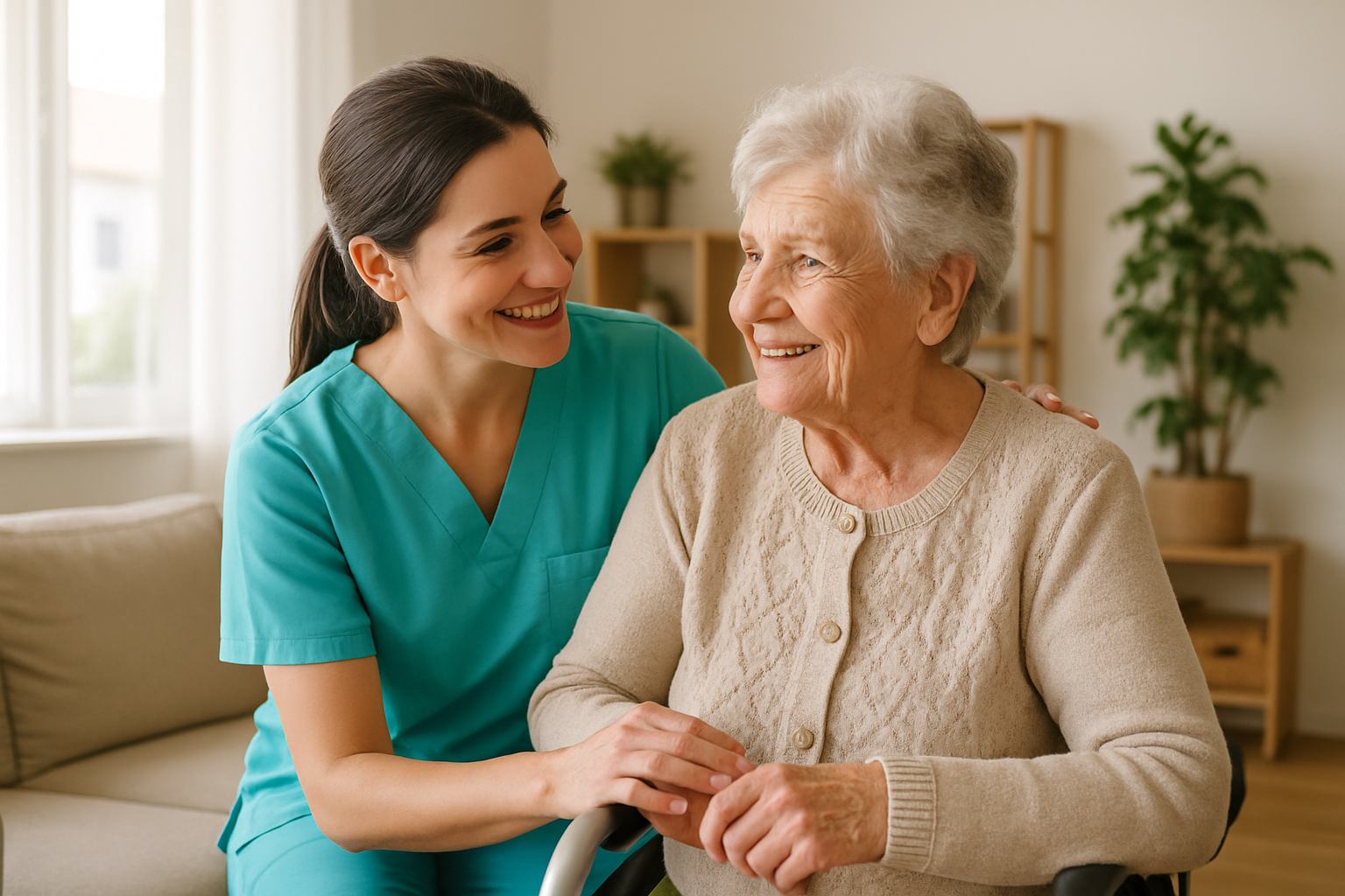 Seniorenbetreuung in Westerheim – Pflegekraefte-Polen.com