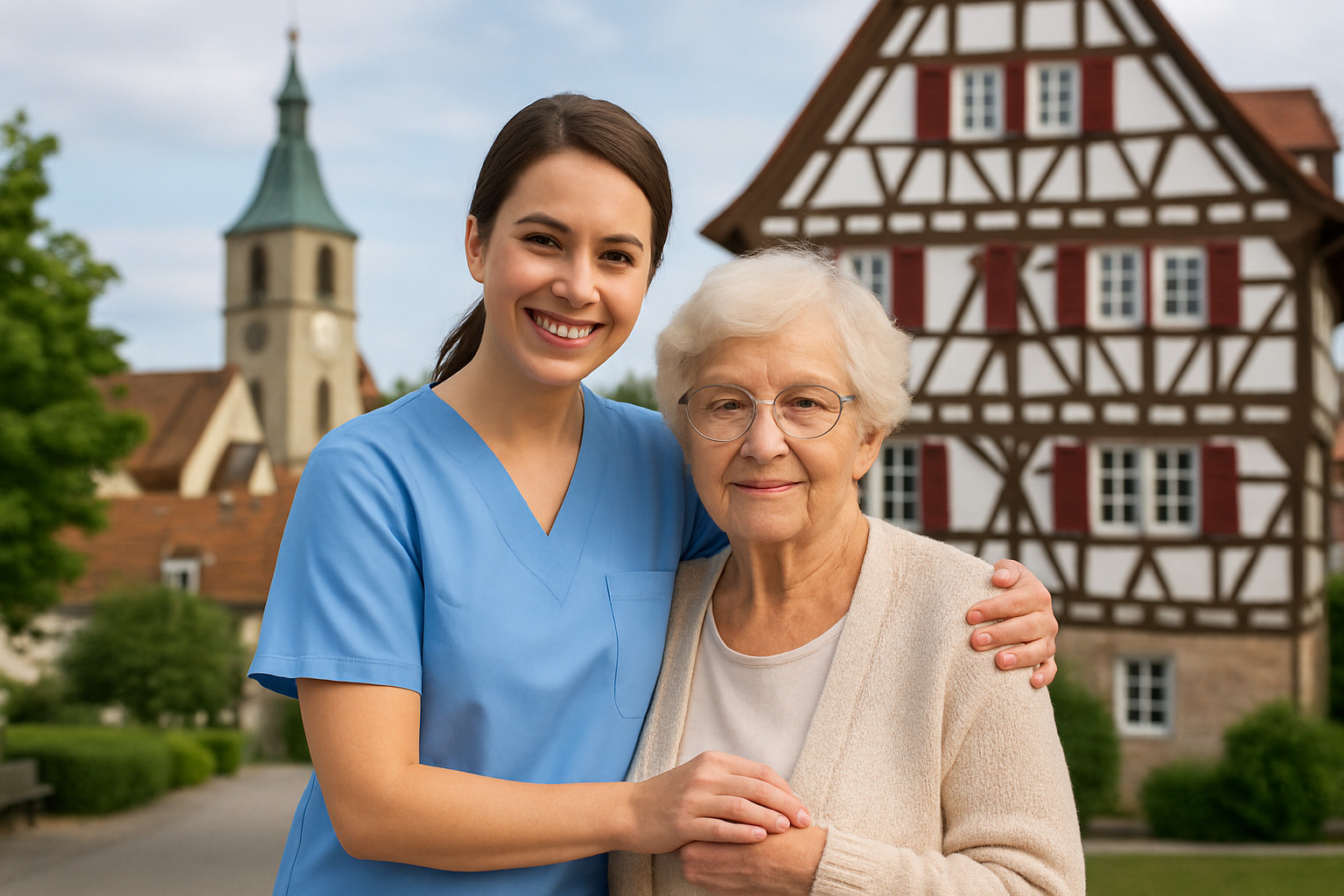 Professionelle Pflege in der Region